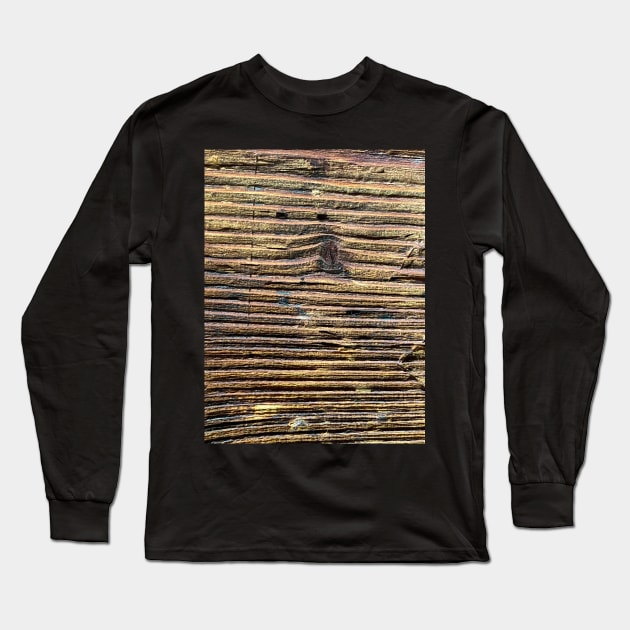 Wood Bark Wood Trunk Nature Long Sleeve T-Shirt by BurunduXX-Factory